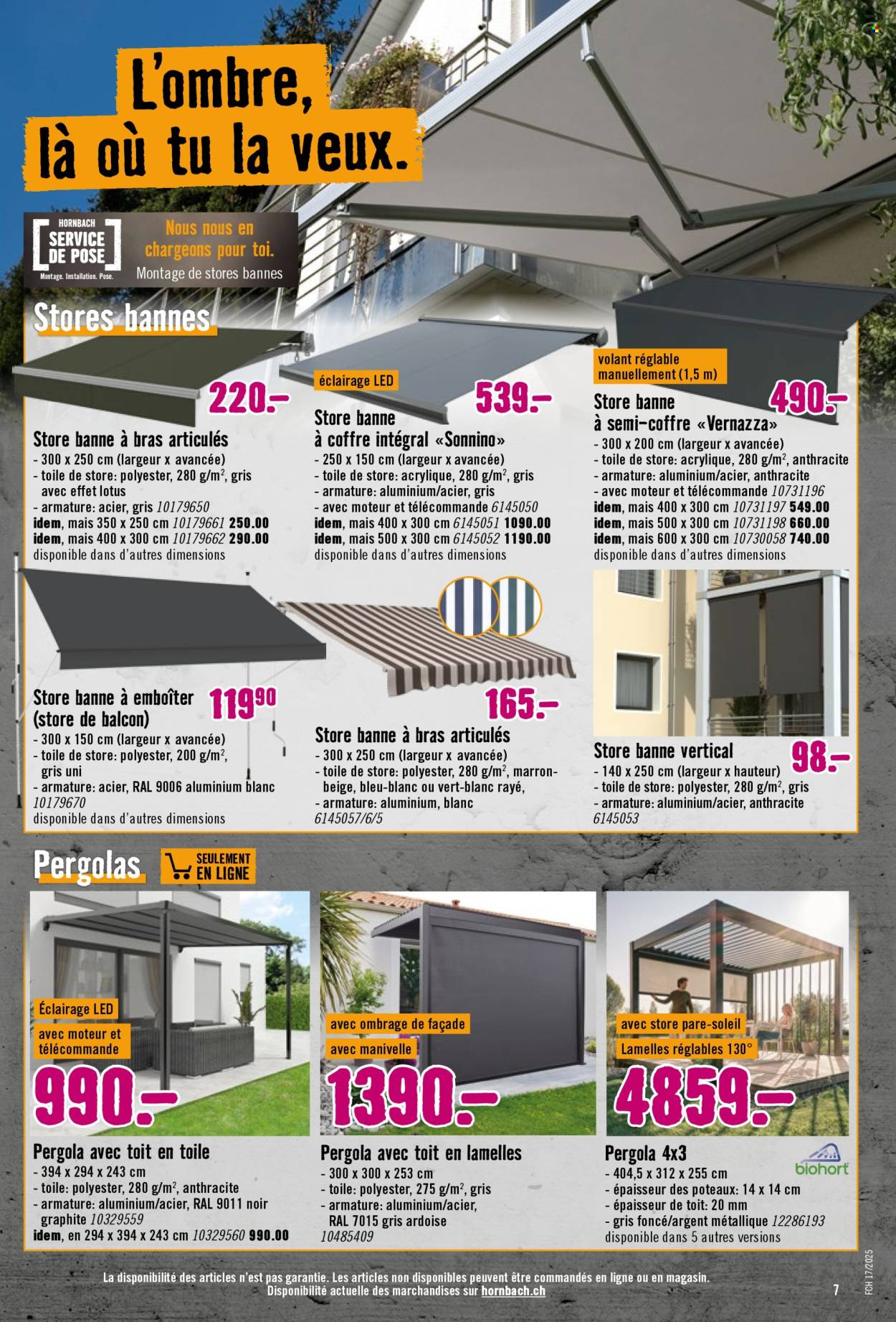 Volantino Hornbach - 23.4.2025 - 20.5.2025. Pagina 7.