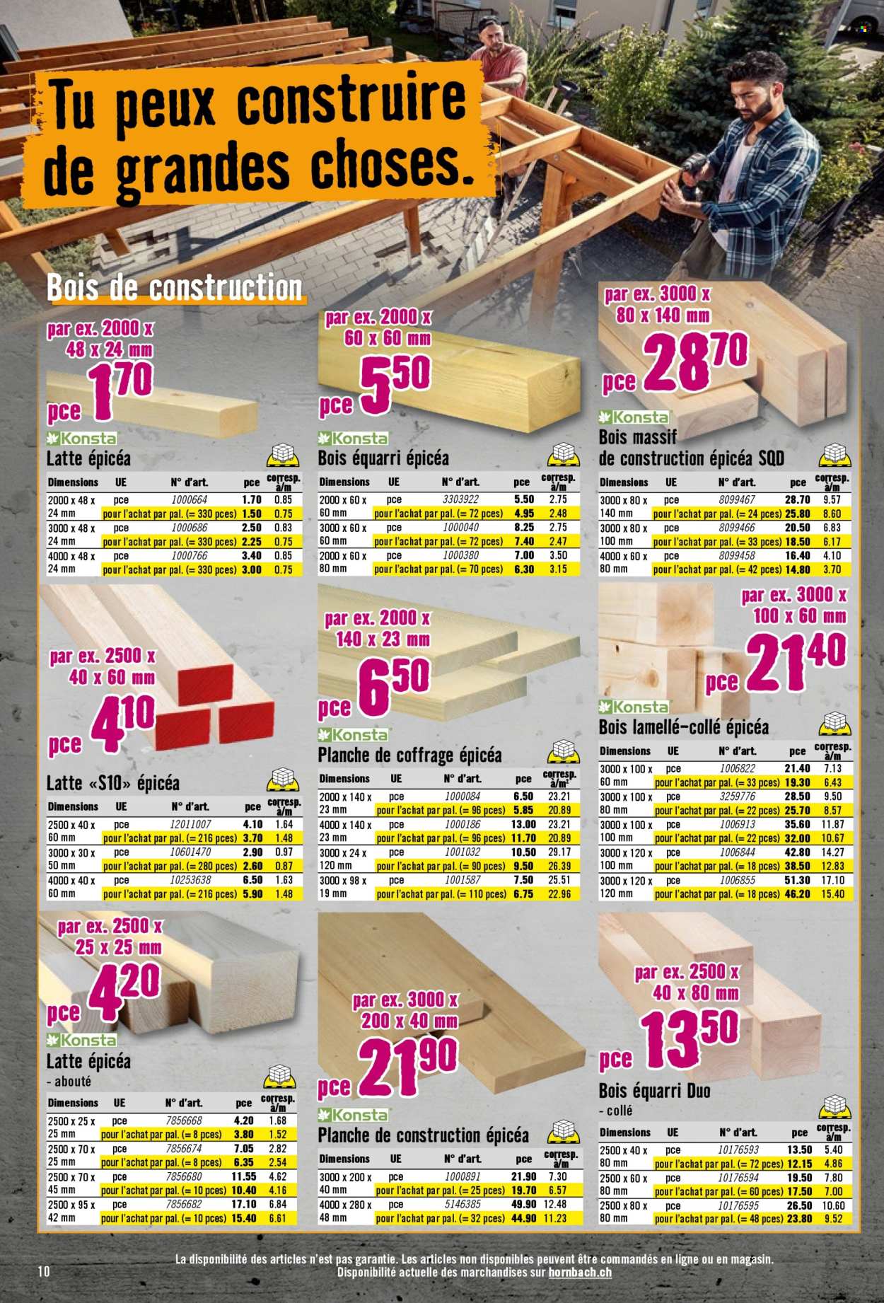 Volantino Hornbach - 23.4.2025 - 20.5.2025. Pagina 10.