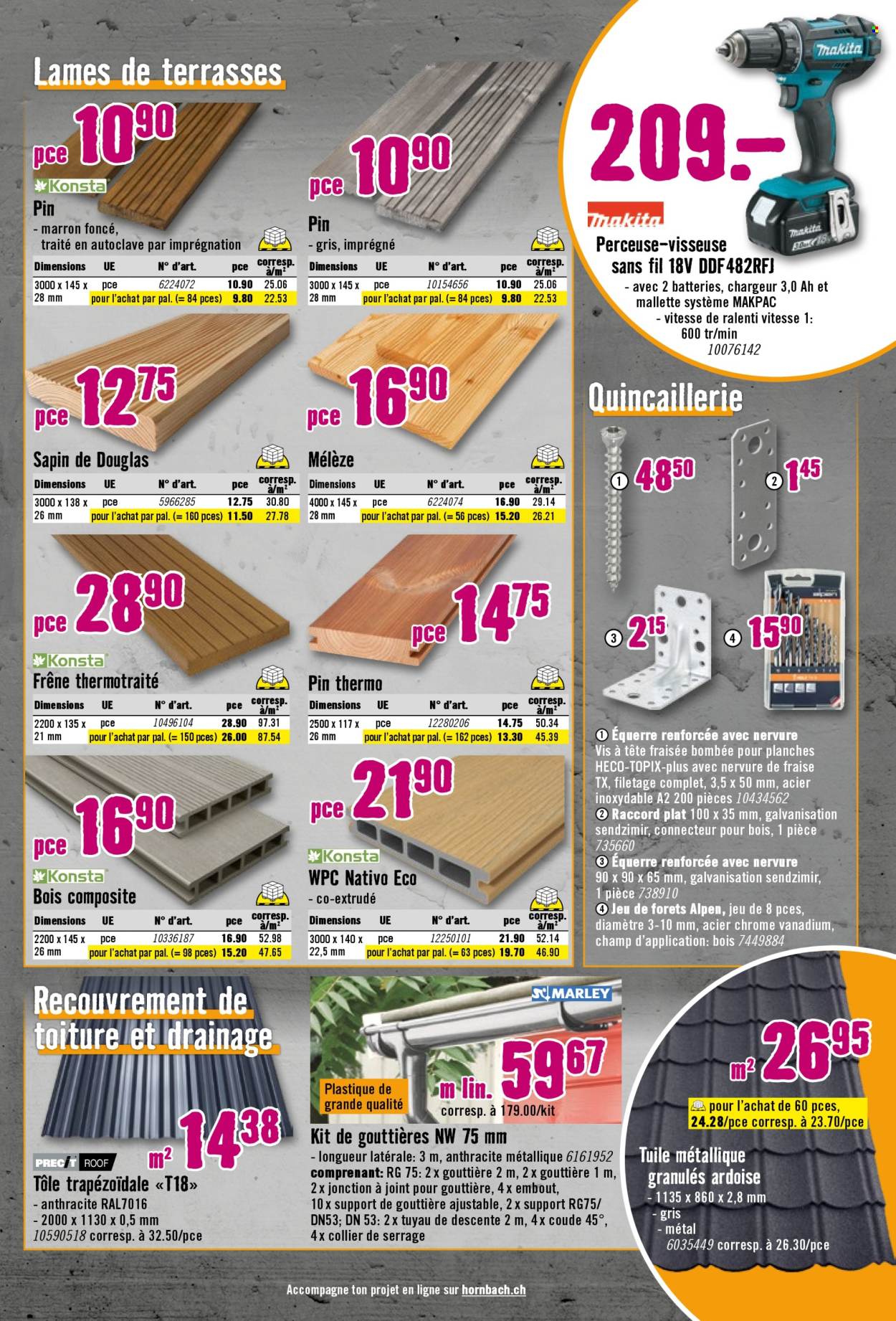 Volantino Hornbach - 23.4.2025 - 20.5.2025. Pagina 11.