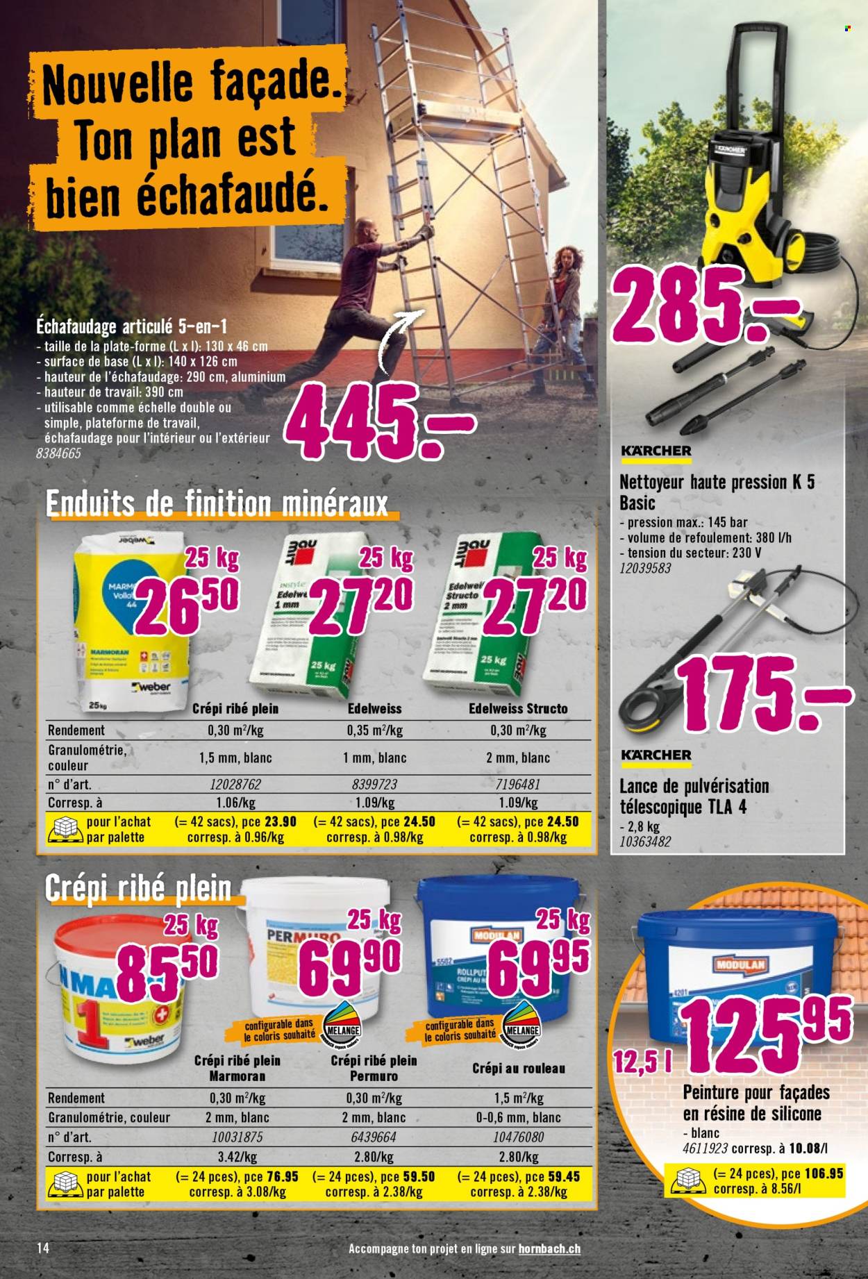 Volantino Hornbach - 23.4.2025 - 20.5.2025. Pagina 14.