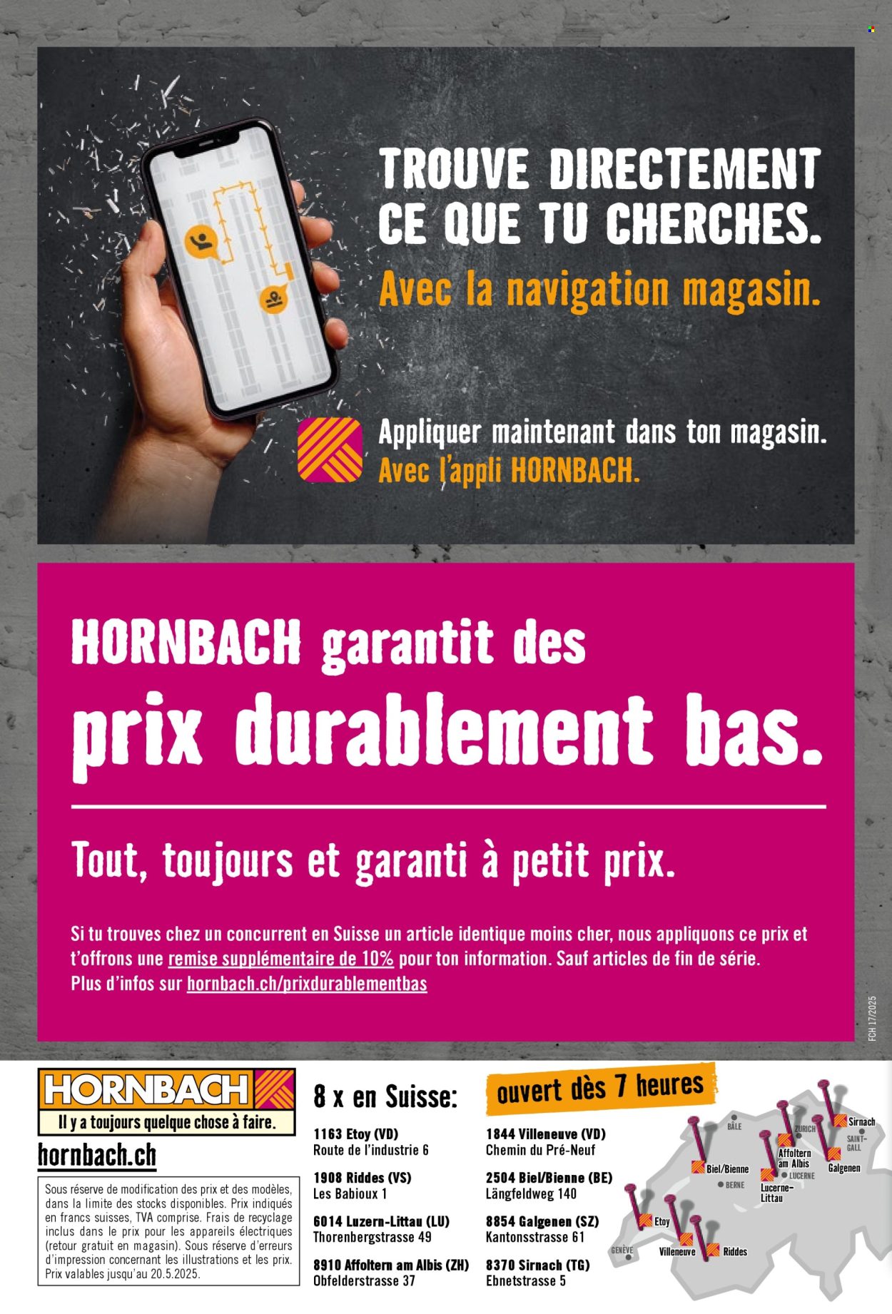 Volantino Hornbach - 23.4.2025 - 20.5.2025. Pagina 16.