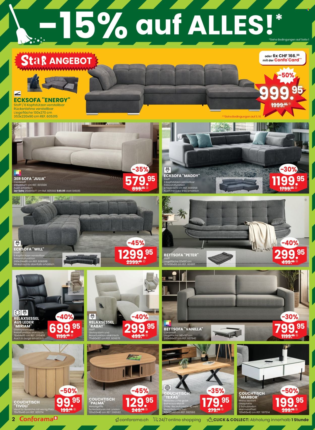 Volantino Conforama - 30.4.2025 - 13.5.2025. Pagina 2.