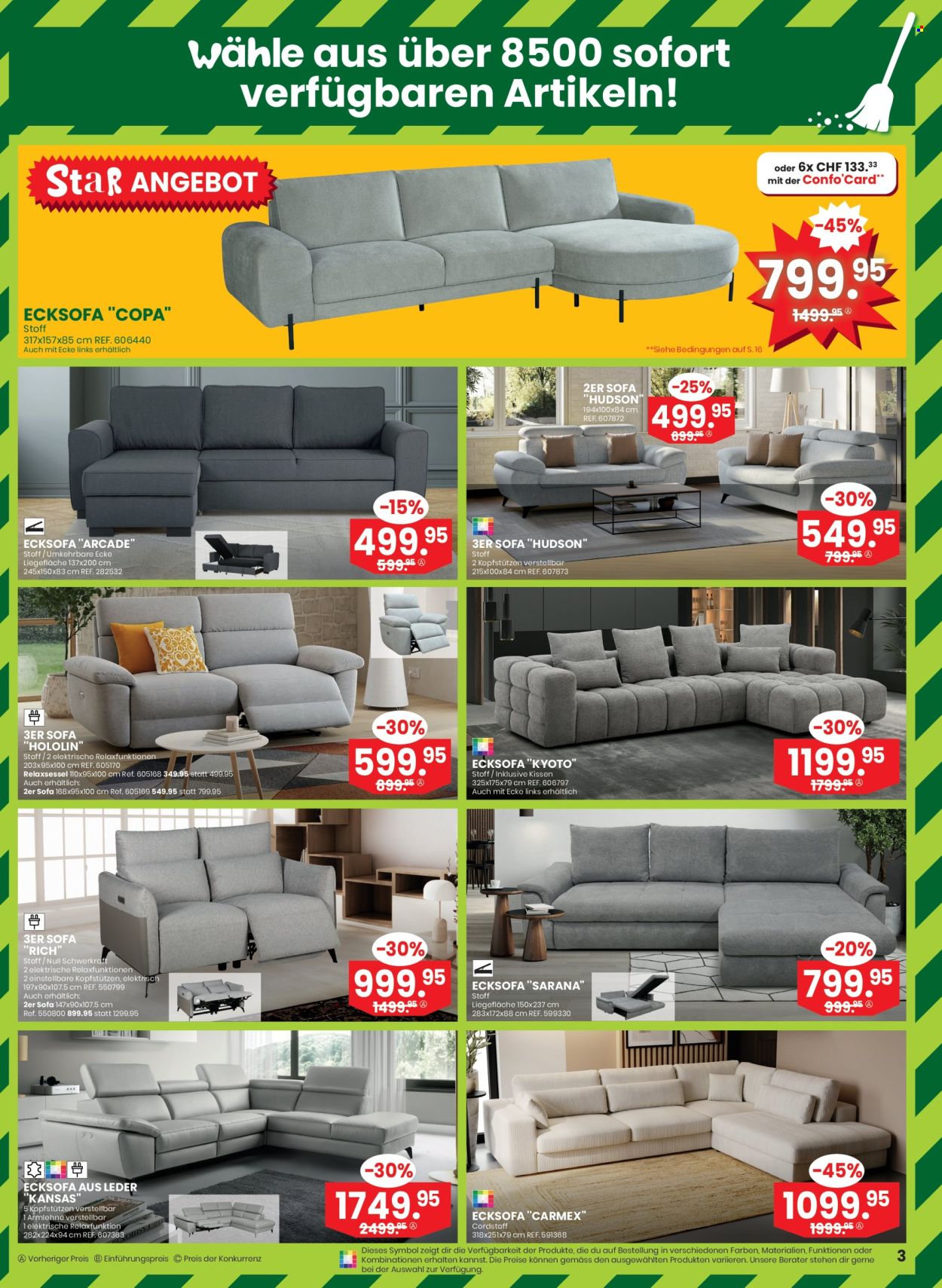 Volantino Conforama - 30.4.2025 - 13.5.2025. Pagina 3.
