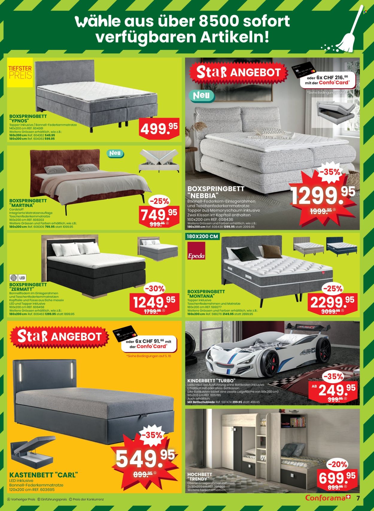 Volantino Conforama - 30.4.2025 - 13.5.2025. Pagina 7.
