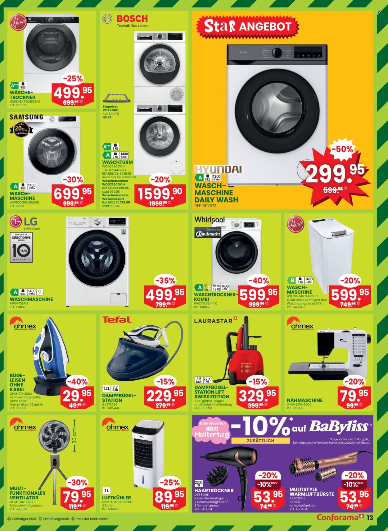 Volantino Conforama - 30.4.2025 - 13.5.2025. Pagina 13.
