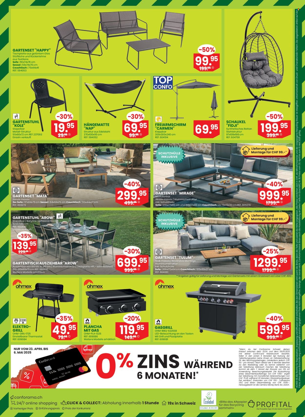 Volantino Conforama - 30.4.2025 - 13.5.2025. Pagina 16.