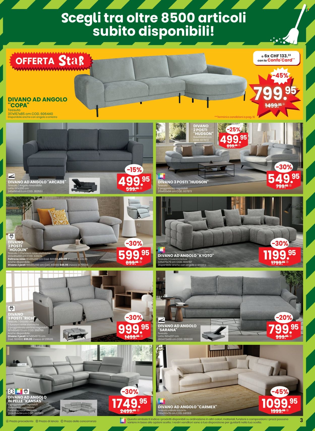 Volantino Conforama - 30.4.2025 - 13.5.2025. Pagina 3.