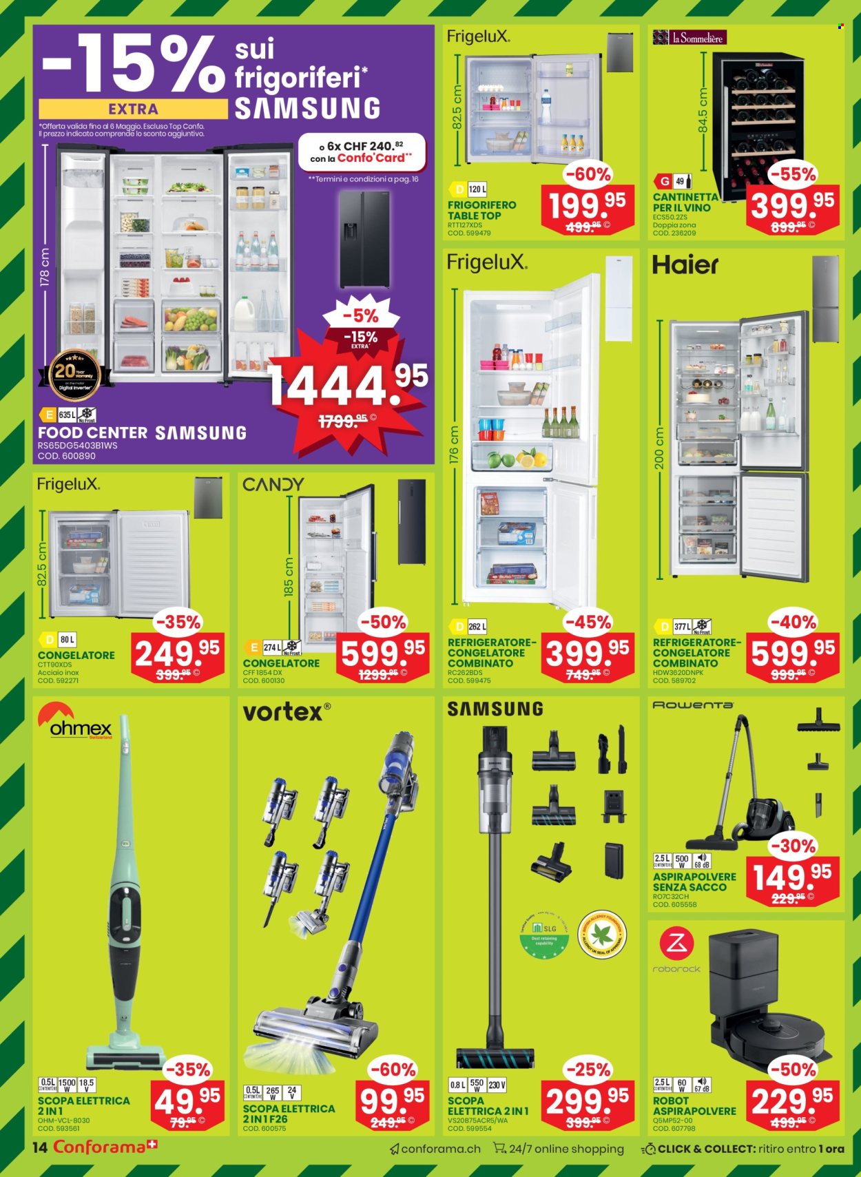 Volantino Conforama - 30.4.2025 - 13.5.2025. Pagina 14.