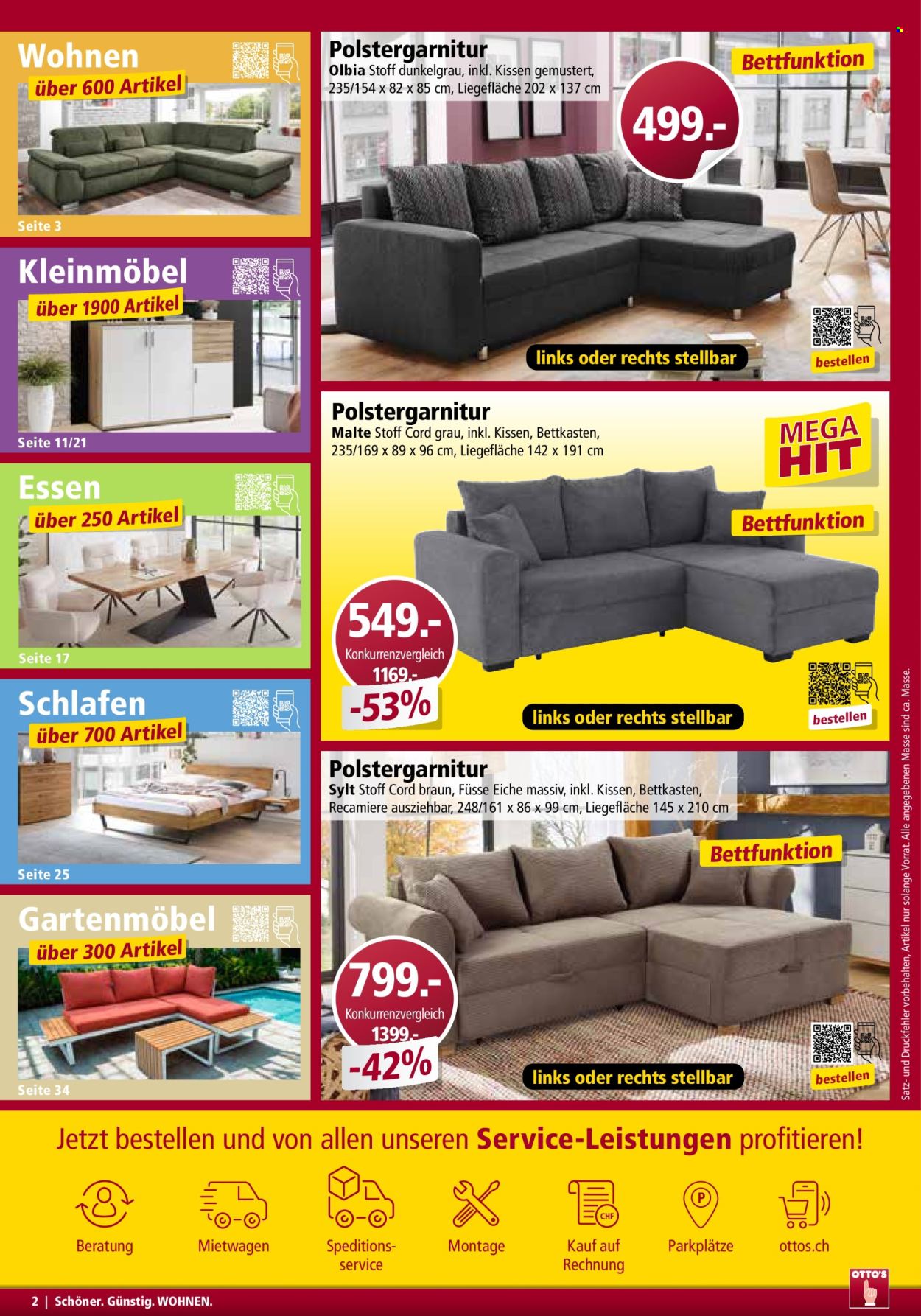Volantino Otto's - 1.5.2025 - 30.6.2025. Pagina 2.