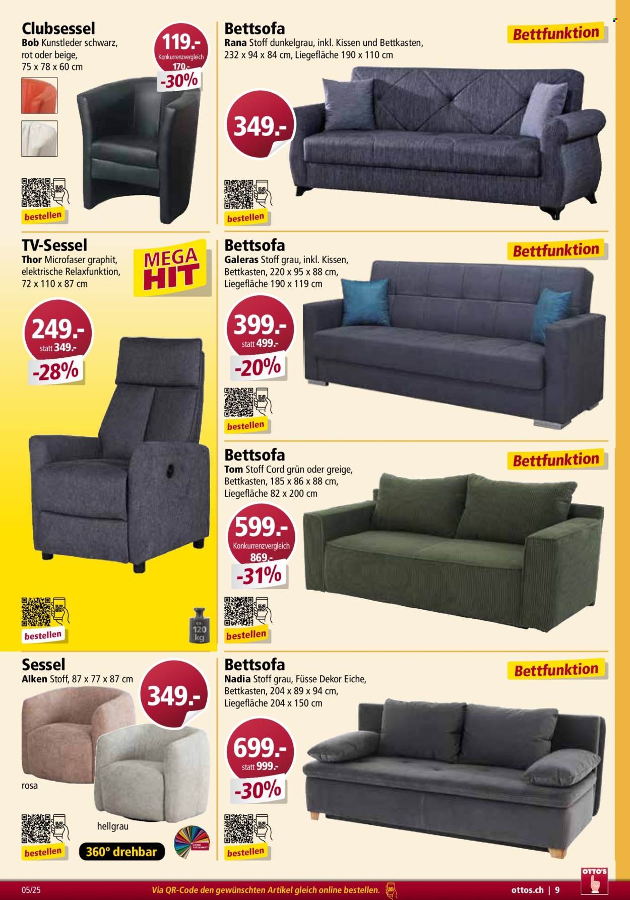 Volantino Otto's - 1.5.2025 - 30.6.2025. Pagina 9.