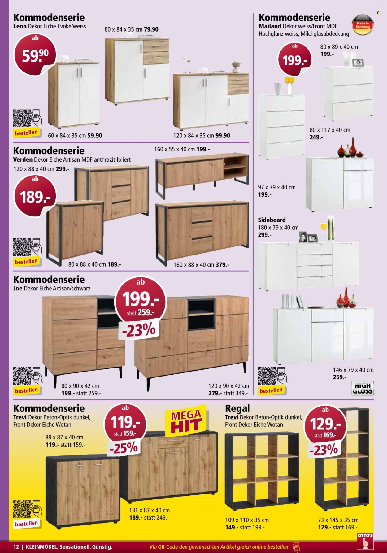 Volantino Otto's - 1.5.2025 - 30.6.2025. Pagina 12.