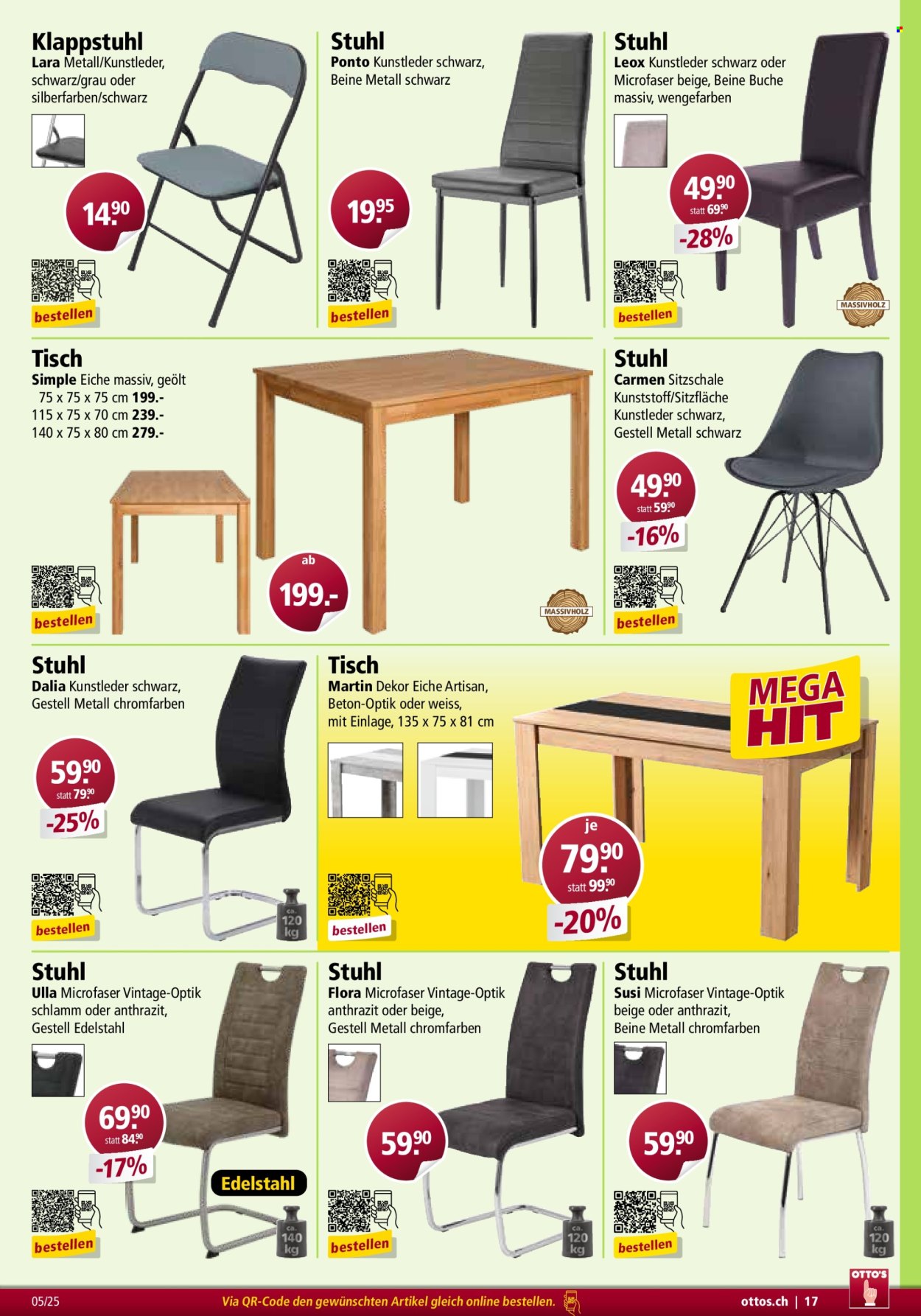 Volantino Otto's - 1.5.2025 - 30.6.2025. Pagina 17.