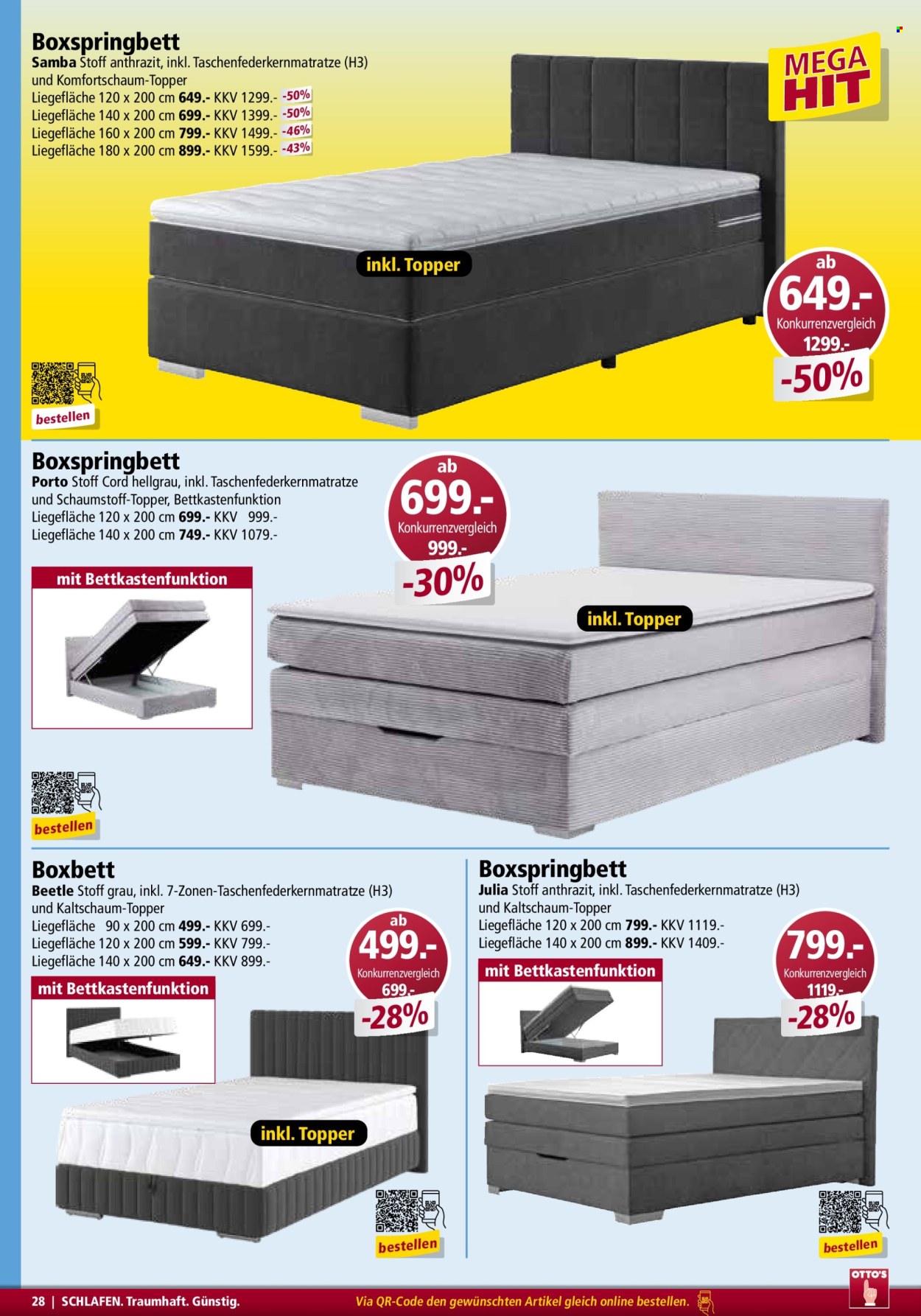 Volantino Otto's - 1.5.2025 - 30.6.2025. Pagina 28.