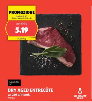 DRY AGED ENTRECÔTE