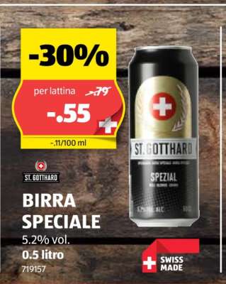 ST. GOTTHARD BIRRA SPECIALE