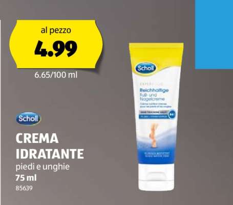 Scholl CREMA IDRATANTE