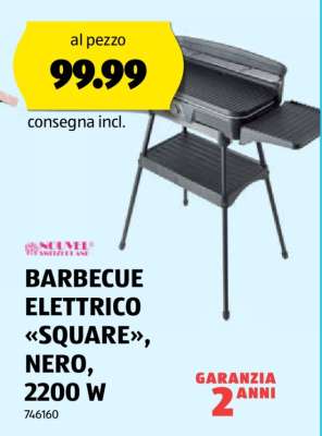 BARBECUE ELETTRICO «SQUARE»