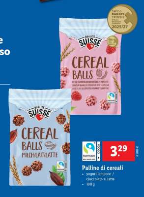 Palline di cereali