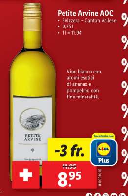 Petite Arvine AOC