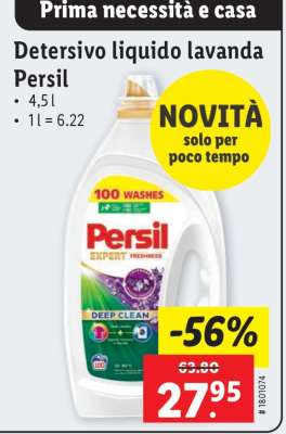 Detersivo liquido lavanda Persil