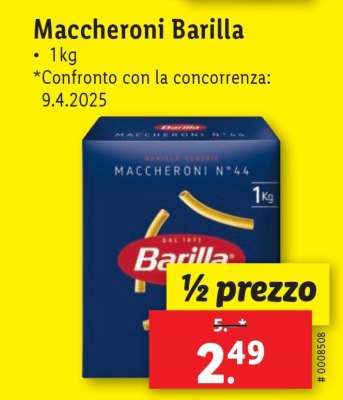 Maccheroni Barilla