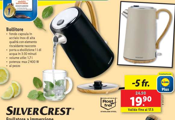 Bollitore SilverCrest