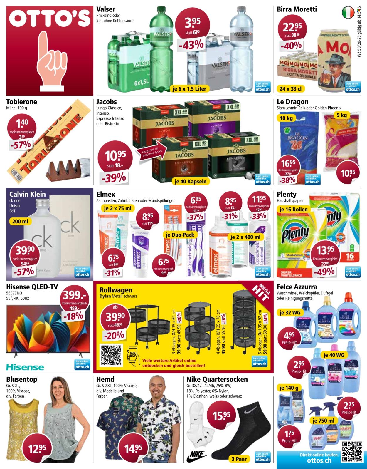 Volantino Otto's - 14.5.2025 - 20.5.2025. Pagina 1.