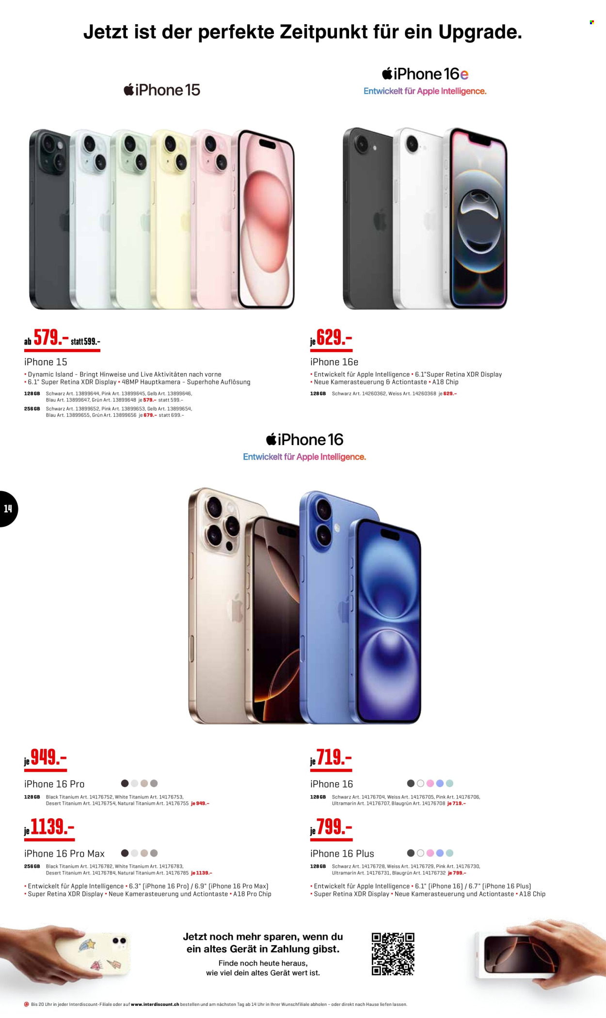 Volantino Interdiscount - 5.5.2025 - 25.5.2025. Pagina 14.
