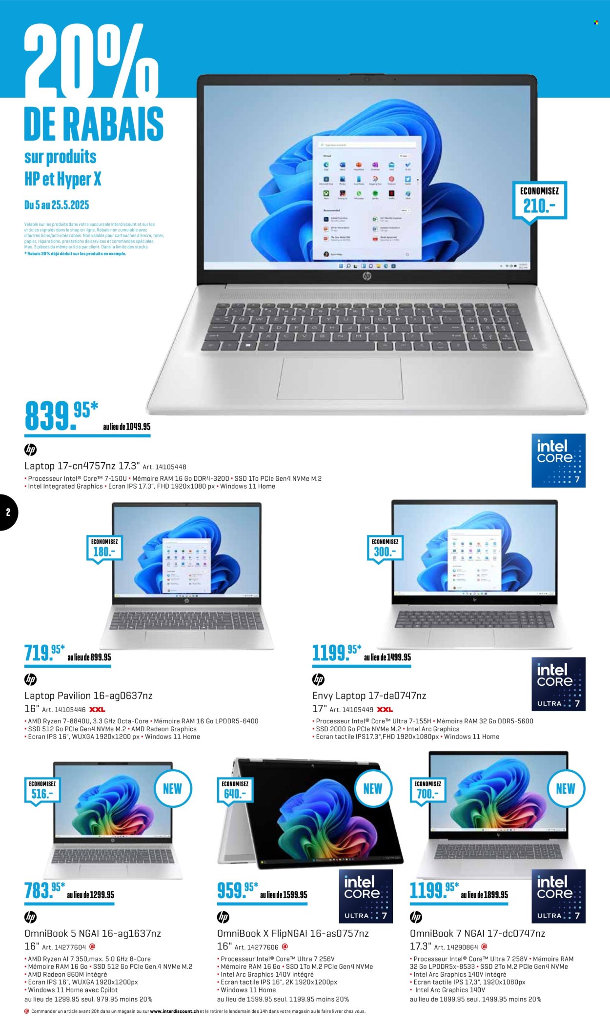 Volantino Interdiscount - 5.5.2025 - 25.5.2025. Pagina 2.