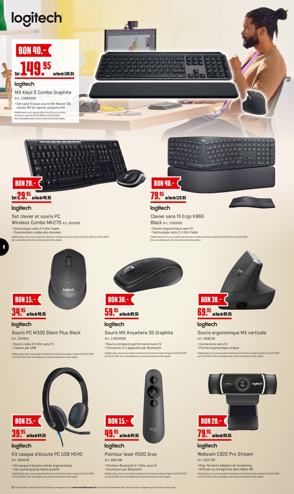 Volantino Interdiscount - 5.5.2025 - 25.5.2025. Pagina 8.