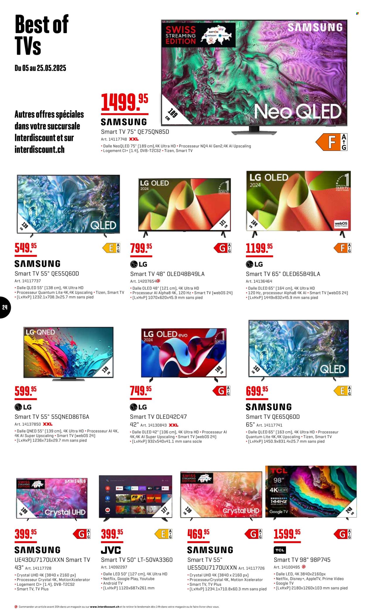 Volantino Interdiscount - 5.5.2025 - 25.5.2025. Pagina 24.