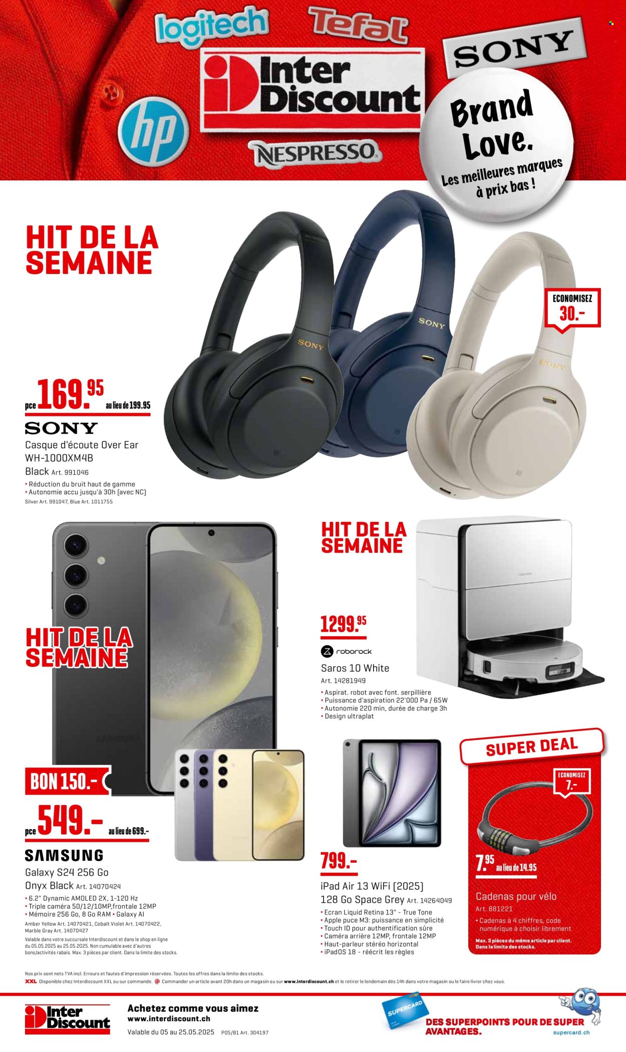 Volantino Interdiscount - 5.5.2025 - 25.5.2025. Pagina 32.