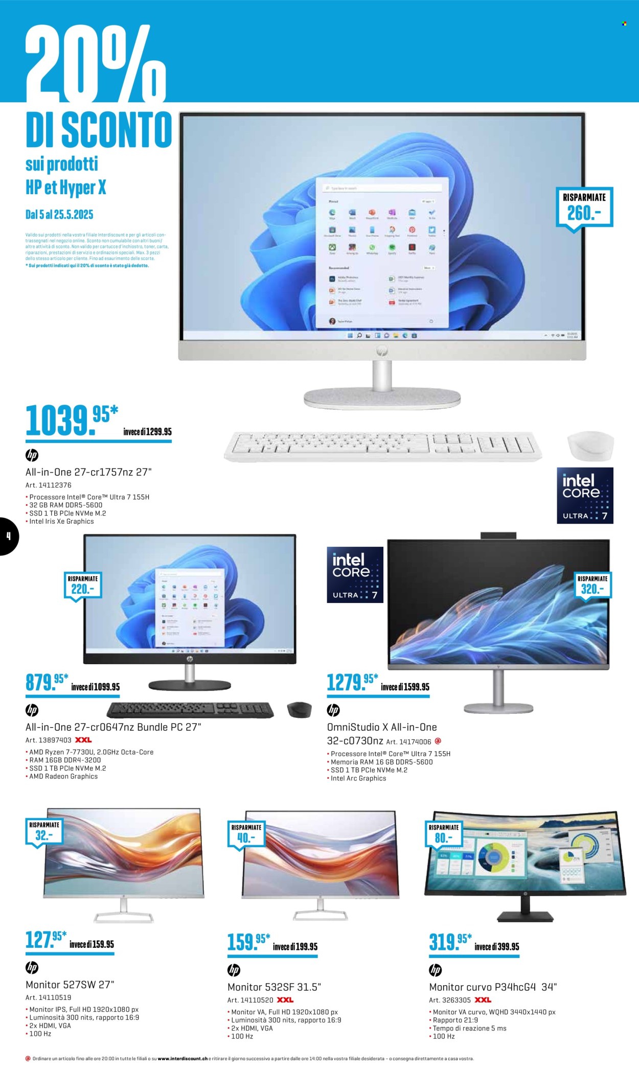 Volantino Interdiscount - 5.5.2025 - 25.5.2025. Pagina 4.