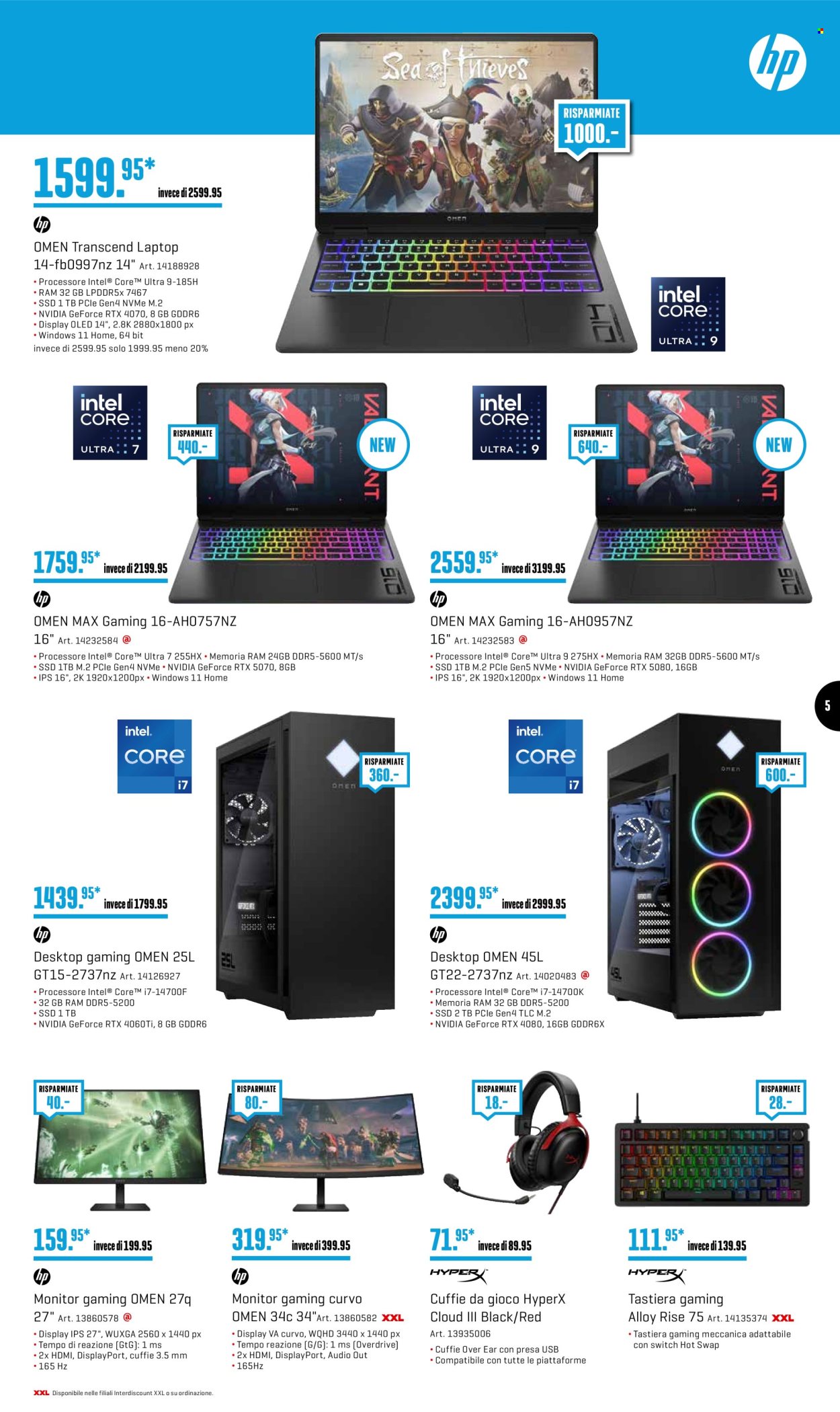 Volantino Interdiscount - 5.5.2025 - 25.5.2025. Pagina 5.