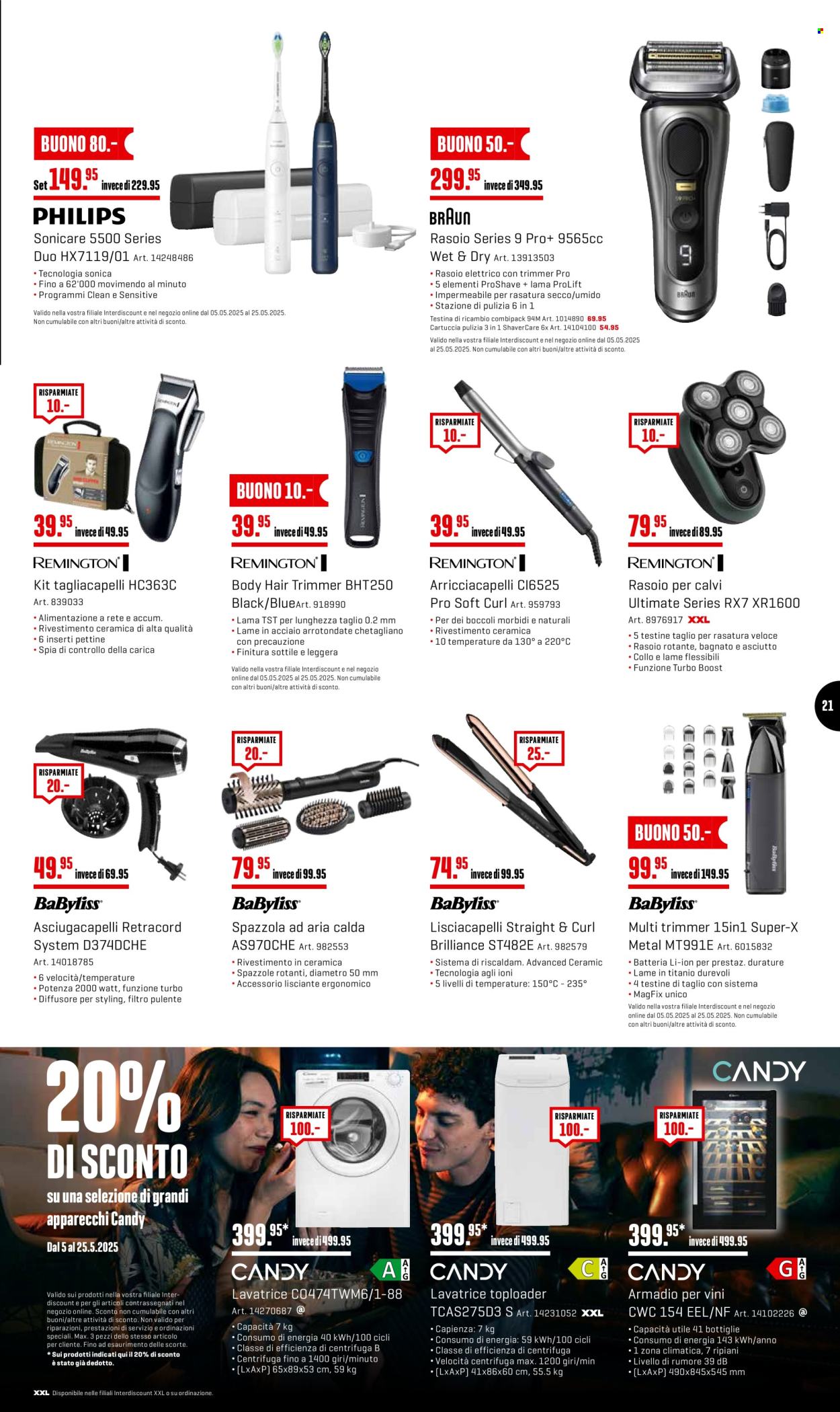 Volantino Interdiscount - 5.5.2025 - 25.5.2025. Pagina 21.