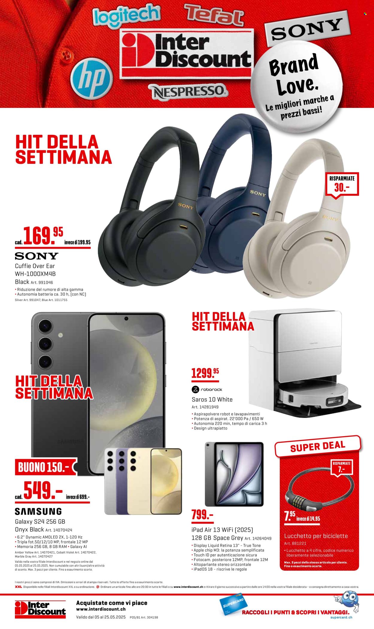 Volantino Interdiscount - 5.5.2025 - 25.5.2025. Pagina 32.