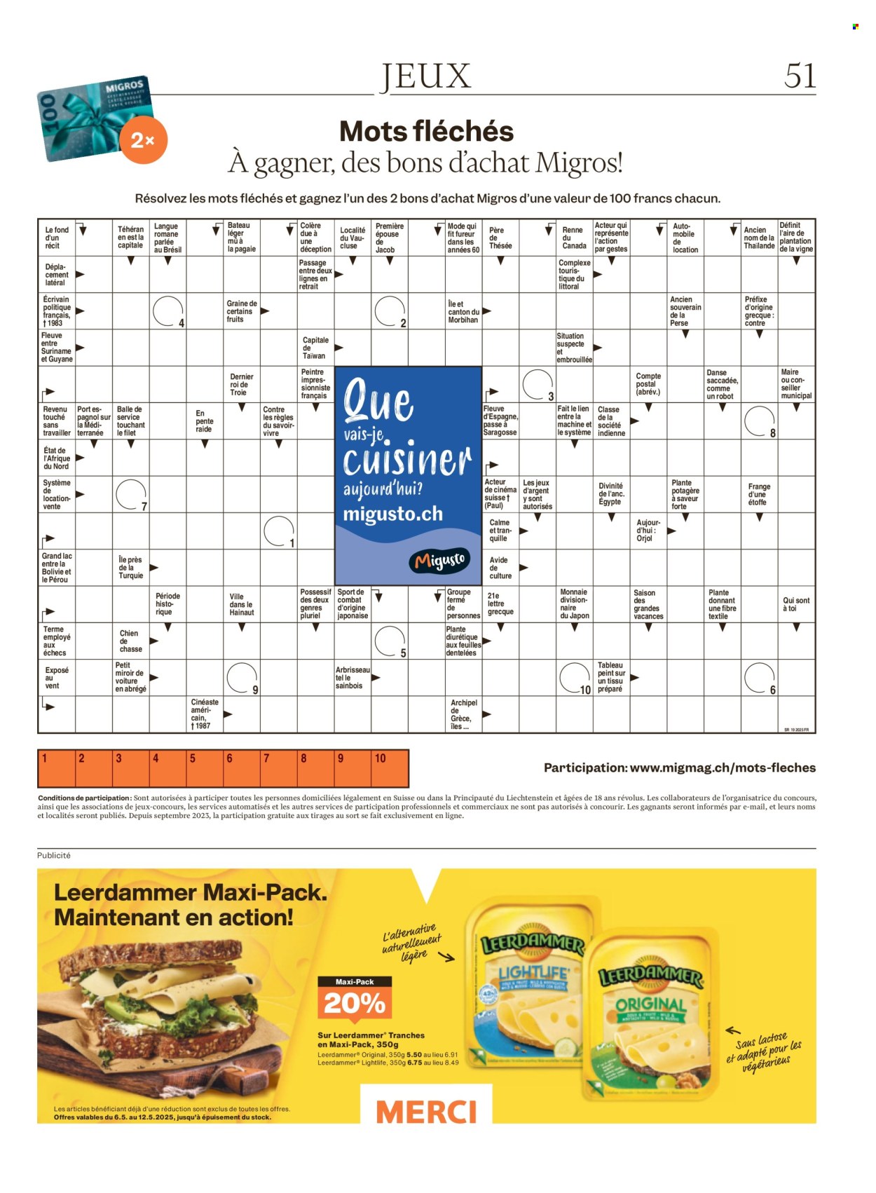 Volantino Migros - 6.5.2025 - 12.5.2025. Pagina 51.