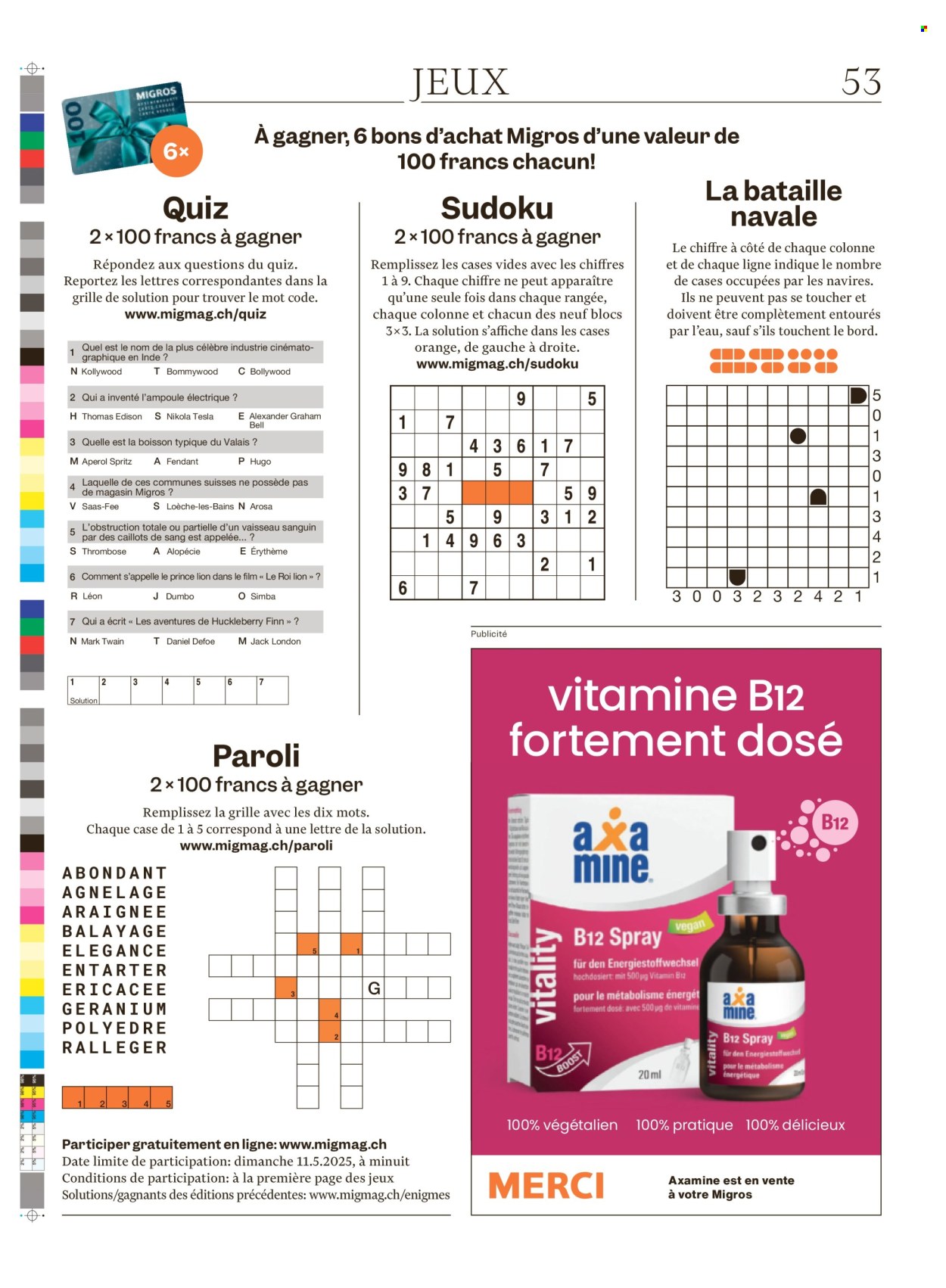 Volantino Migros - 6.5.2025 - 12.5.2025. Pagina 53.