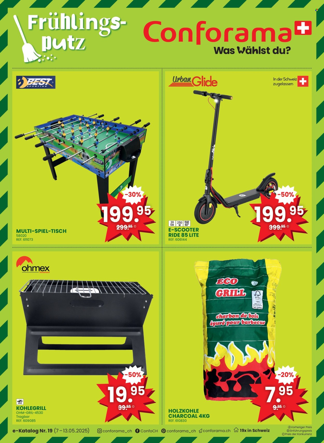 Volantino Conforama - 7.5.2025 - 13.5.2025. Pagina 1.