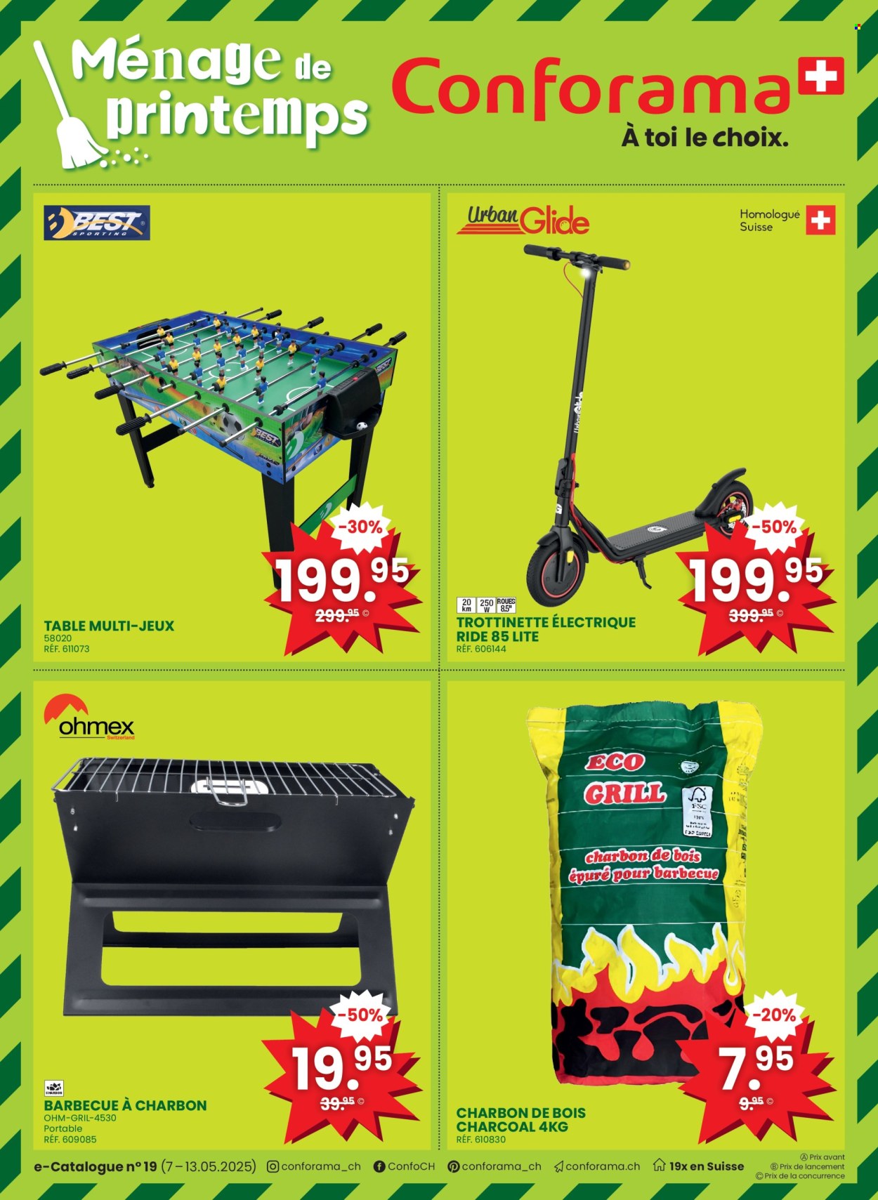 Volantino Conforama - 7.5.2025 - 13.5.2025. Pagina 1.