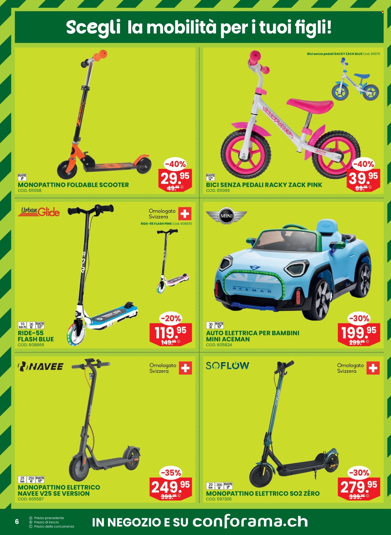 Volantino Conforama - 7.5.2025 - 13.5.2025. Pagina 6.