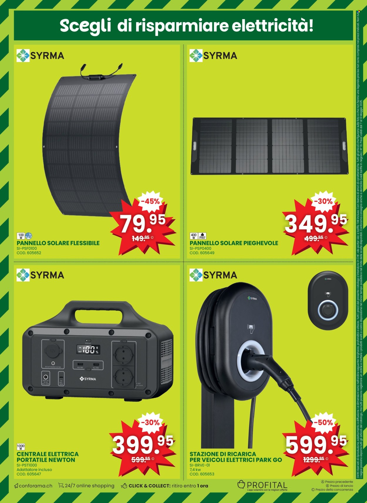 Volantino Conforama - 7.5.2025 - 13.5.2025. Pagina 12.
