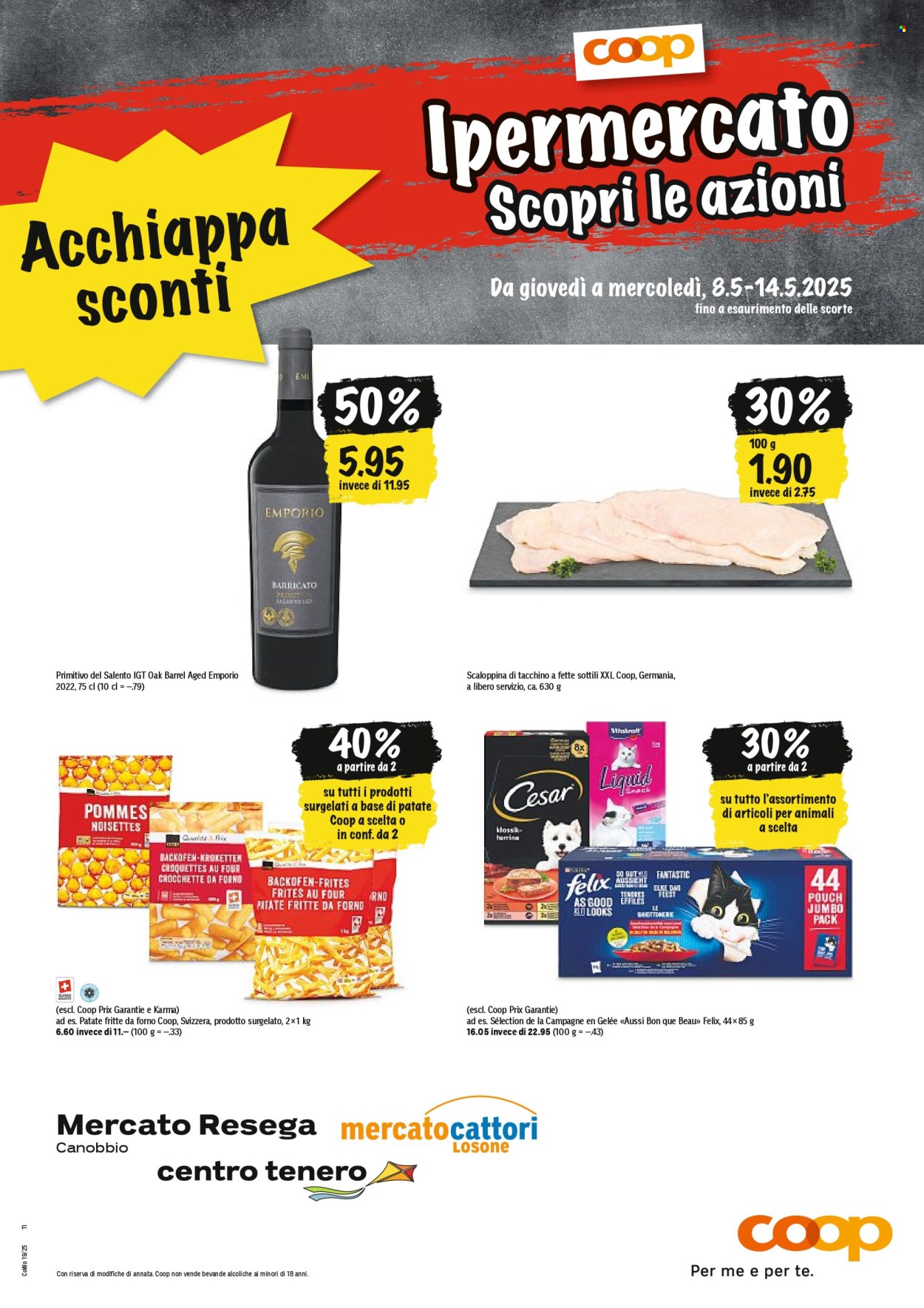 Volantino Coop - 8.5.2025 - 14.5.2025. Pagina 21.