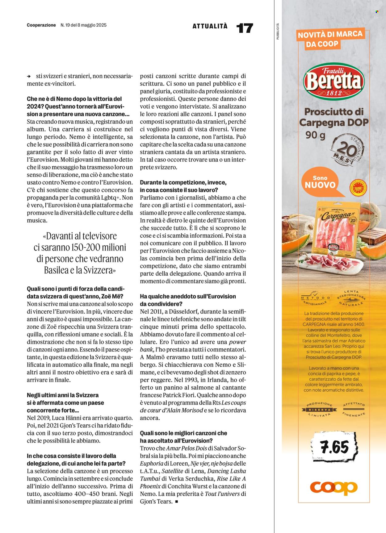 Volantino Coop - 8.5.2025 - 14.5.2025. Pagina 17.