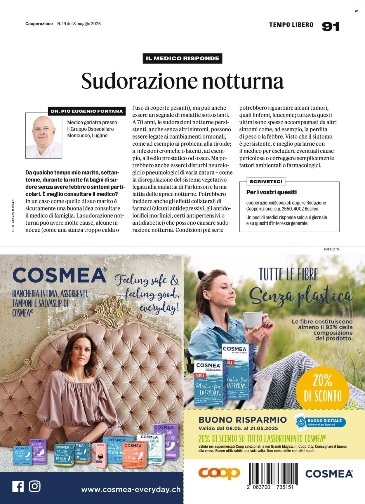 Volantino Coop - 8.5.2025 - 14.5.2025. Pagina 91.