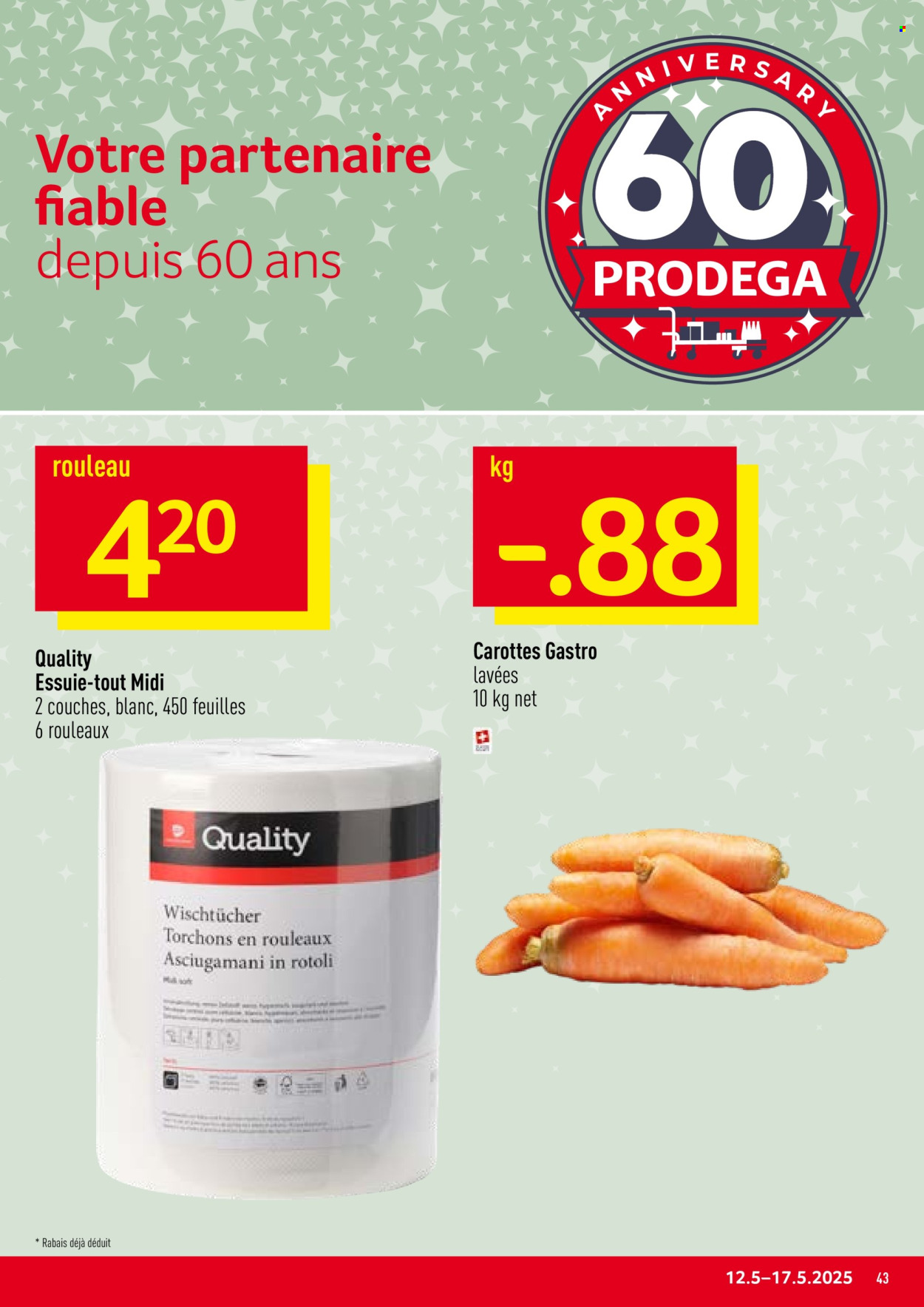 Volantino Prodega - 12.5.2025 - 17.5.2025. Pagina 43.