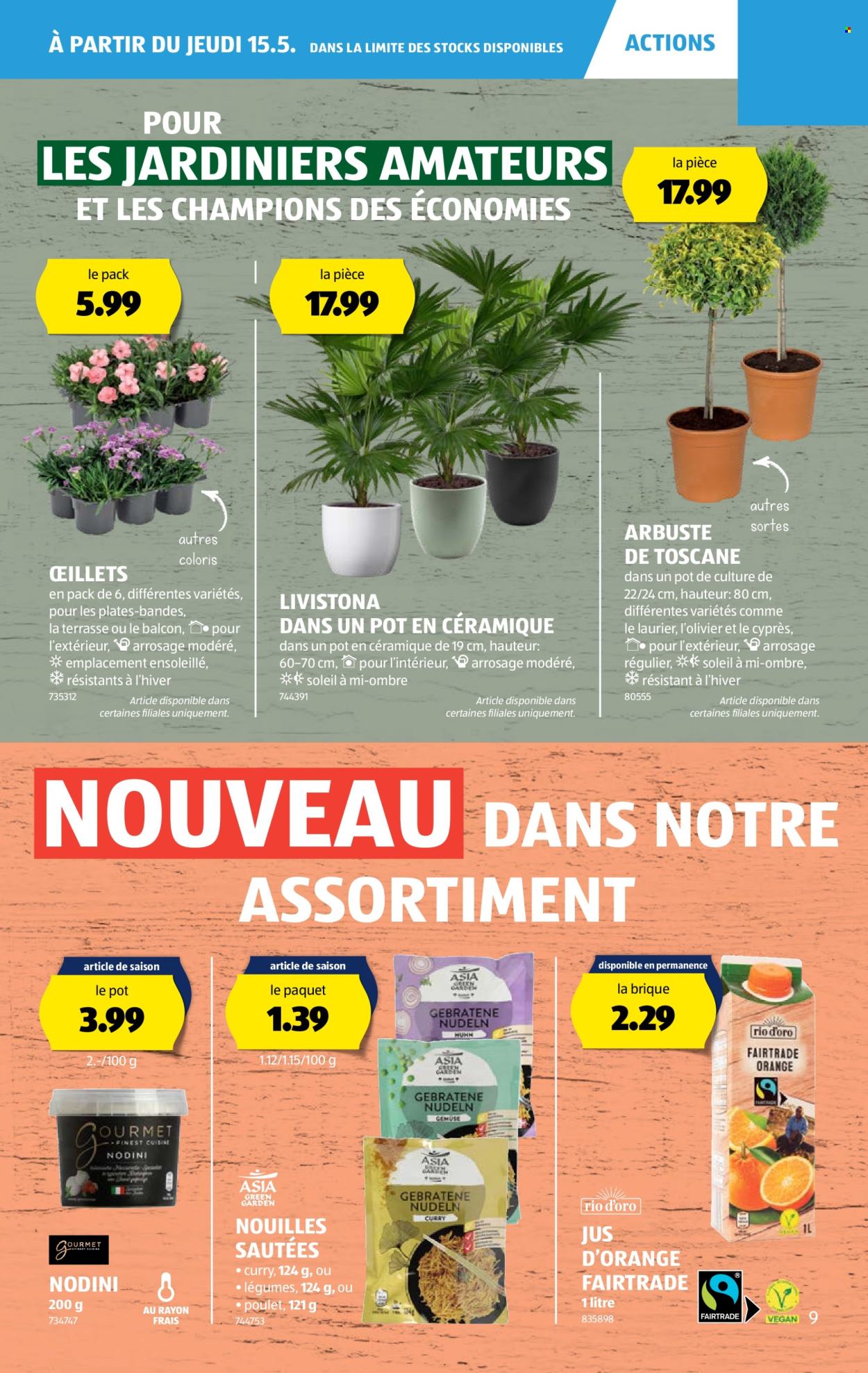 Volantino Aldi - 15.5.2025 - 21.5.2025. Pagina 9.