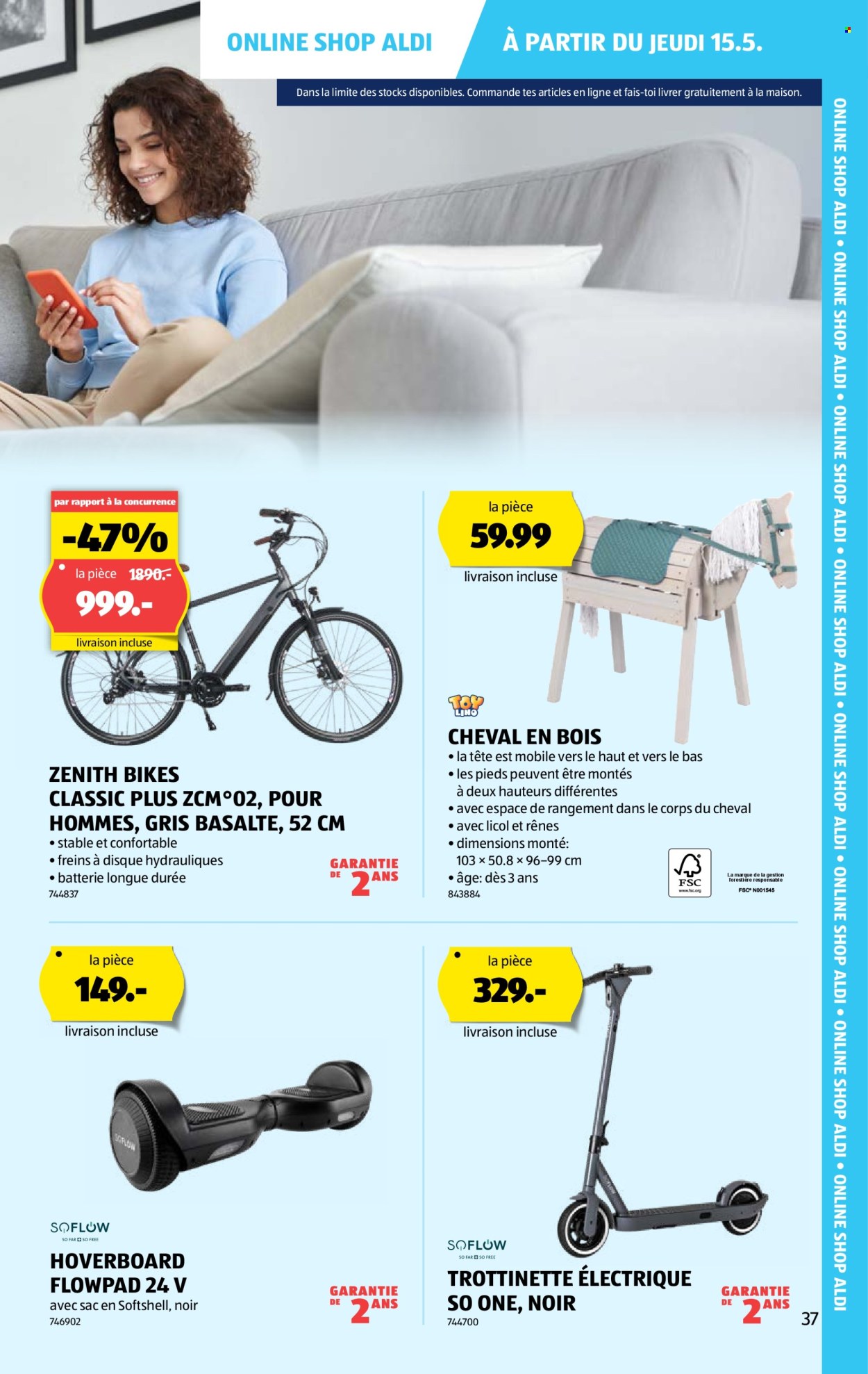 Volantino Aldi - 15.5.2025 - 21.5.2025. Pagina 37.