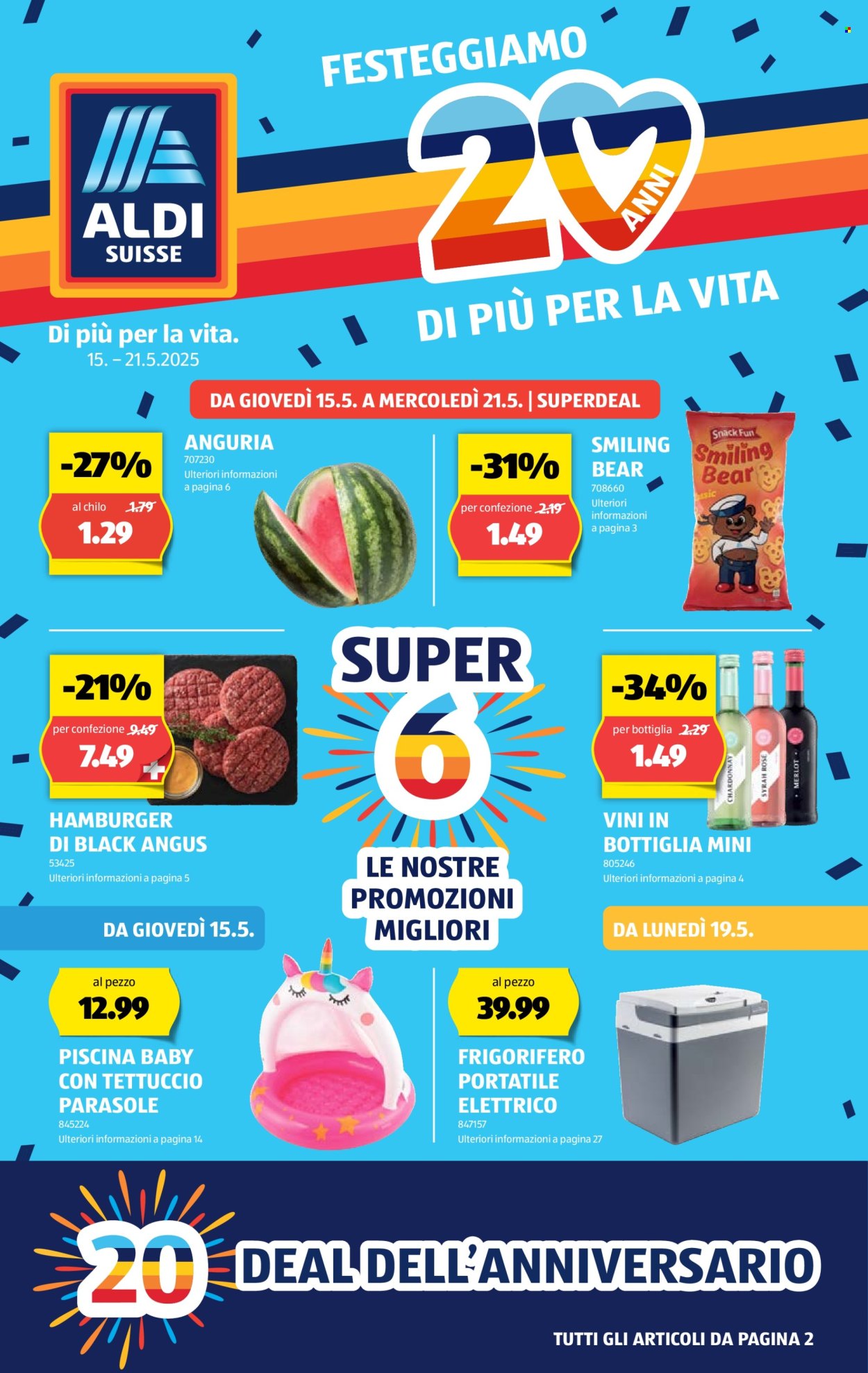 Volantino Aldi - 15.5.2025 - 21.5.2025. Pagina 1.