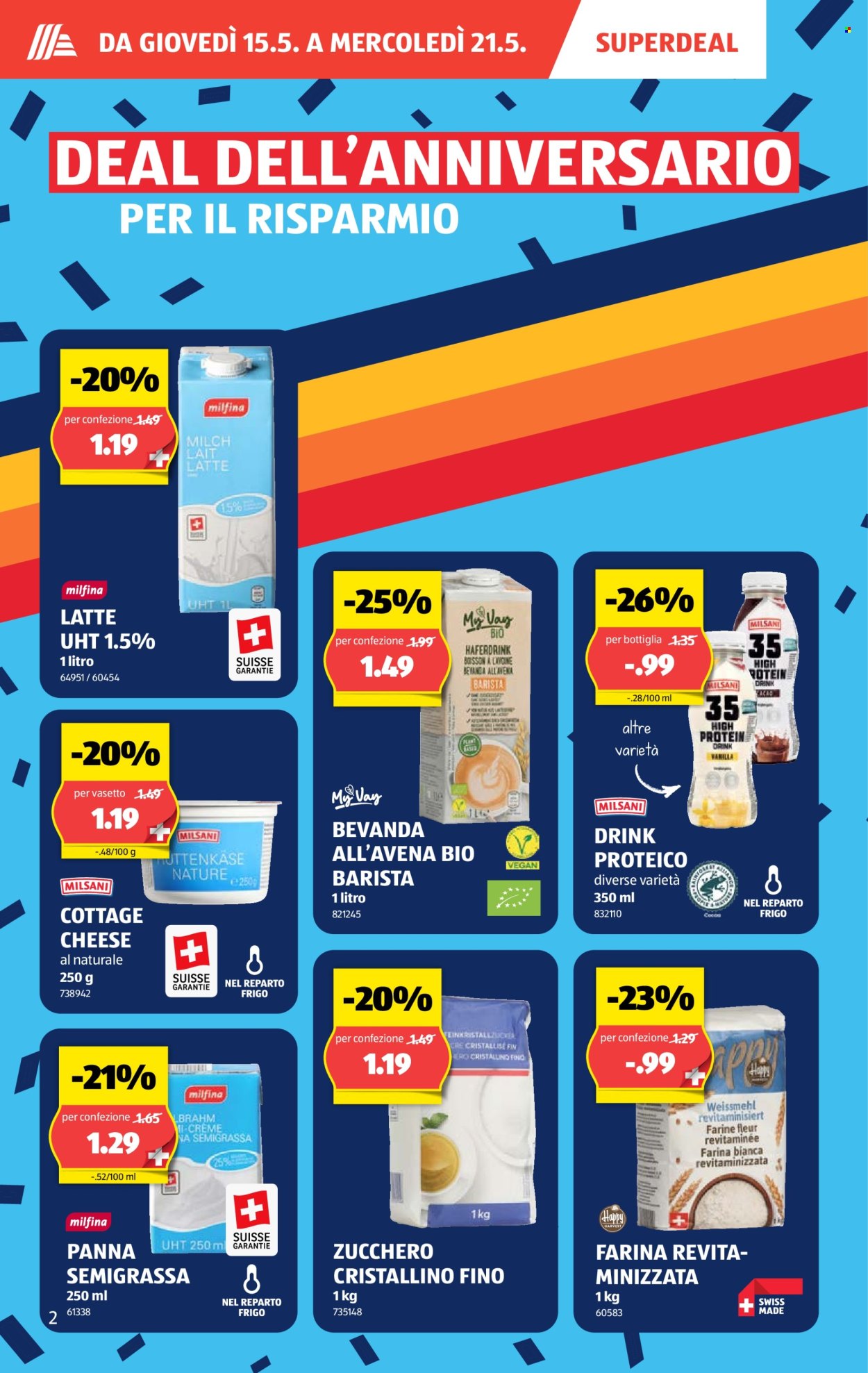 Volantino Aldi - 15.5.2025 - 21.5.2025. Pagina 2.